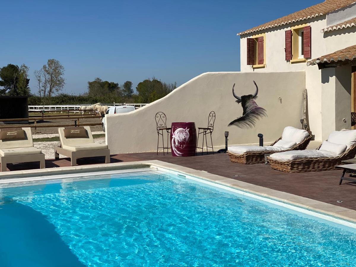 Mas Lou Caloun - Chambre D'Hote Face A La Piscine En Camargue - Les Saintes Maries De La Mer Exterior photo
